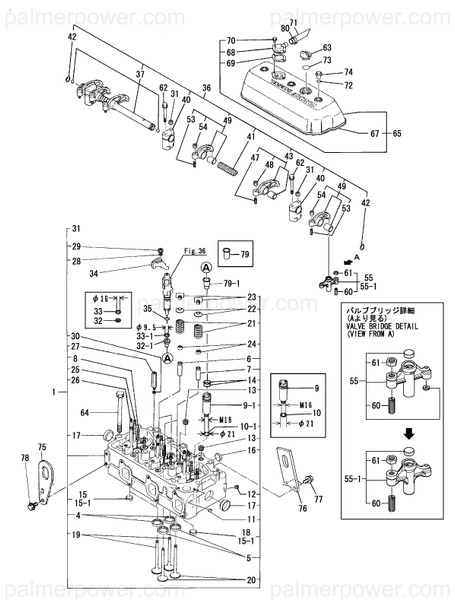 Order YANMAR 727692-11700 Head Assy, Cylinder