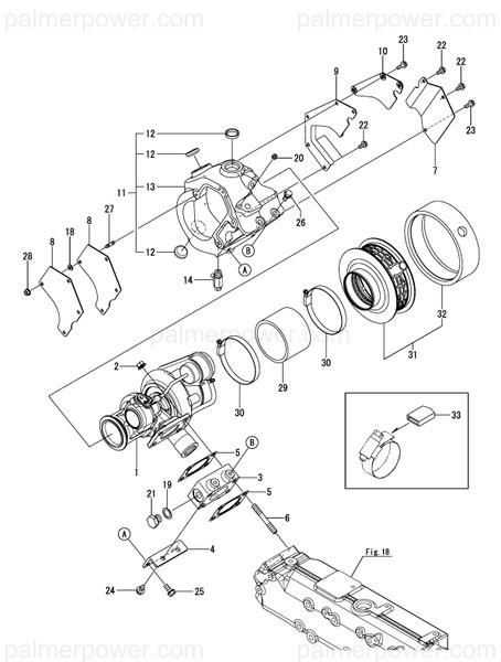 Order YANMAR 120673-18720 Hose, T/C In