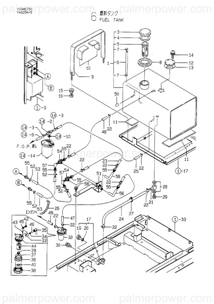 Order YANMAR 101504-55101 Strainer, Fuel