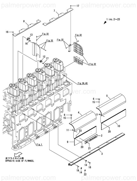 Order YANMAR 26553-040202 Screw, M4X20
