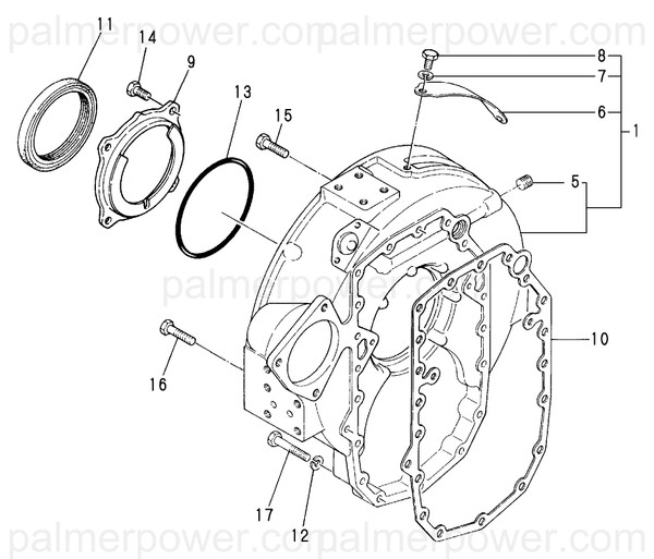 Order YANMAR 26013-100452 Bolt, M10X 45
