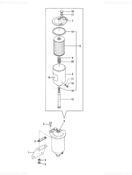 Order YANMAR 26106-100382 Bolt, M10X 38 Plated