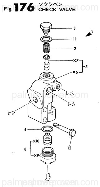 Order YANMAR 180110-72070 Gasket, Valve Guide