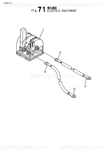 Order YANMAR 26577-080202 Screw, M8X20