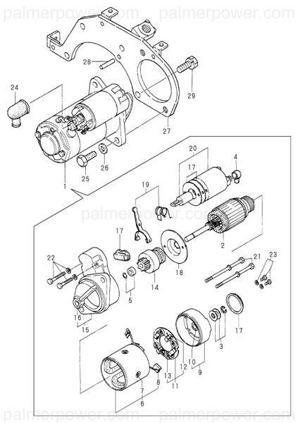 Order YANMAR X7120632 Bolt, M6X 32