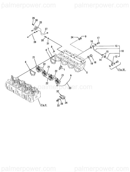 Order YANMAR 127695-77960 Wire, Air Heater D