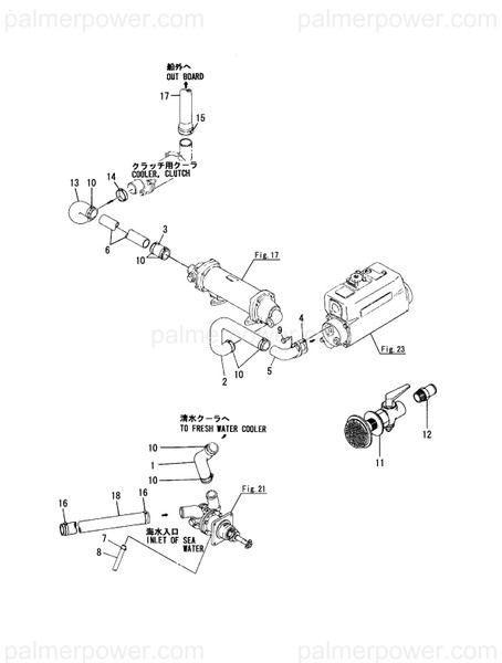 Order YANMAR 23072-140080 Hose, 14X  80