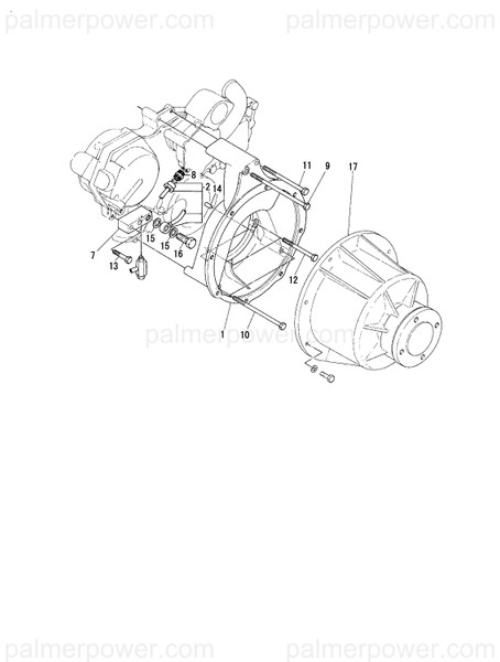 Order YANMAR 26116-081702 Bolt, M8X170 Plated
