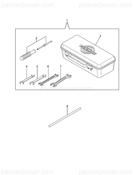 Order YANMAR 719195-92500 Tool Assy