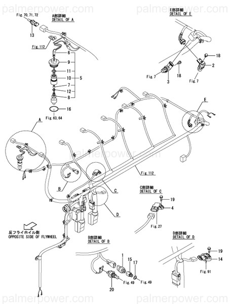 Order YANMAR 148661-91300 Sensor, Cw Temp