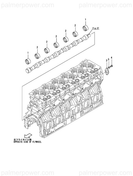 Order YANMAR 148620-02482 Metal, Camshaft
