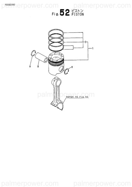 Order YANMAR 748619-22502 Ring Set, Piston