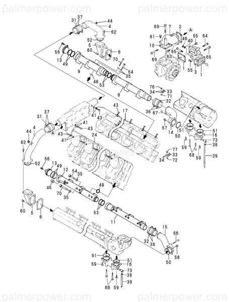 Order YANMAR 148816-49150 Bend, Pump Outlet