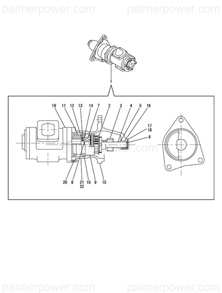 Order YANMAR 44100-563880 Bush, Pinion