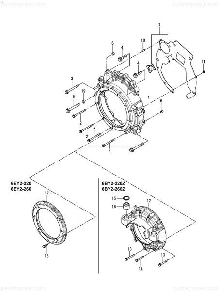Order YANMAR 120661-01710 Cover, Housing
