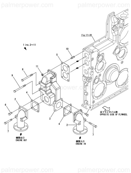 Order YANMAR 26116-161102 Bolt, M16X110 Plated