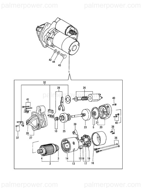 Order YANMAR 121254-77780 Screw, M5X0.8