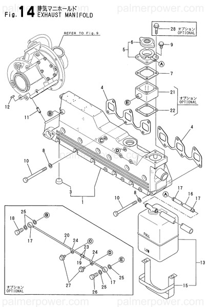 Order YANMAR 26156-101302 Bolt, M10X130 Plated