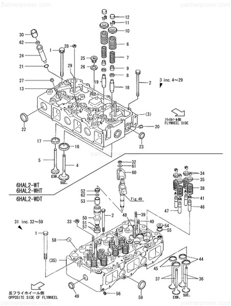 Order YANMAR 126625-11100 Valve, Intake
