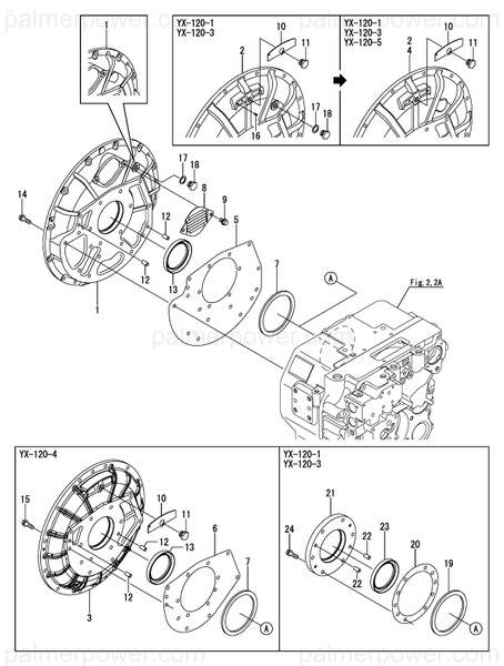 Order YANMAR 24423-851013 Seal, Oil Tc8511013