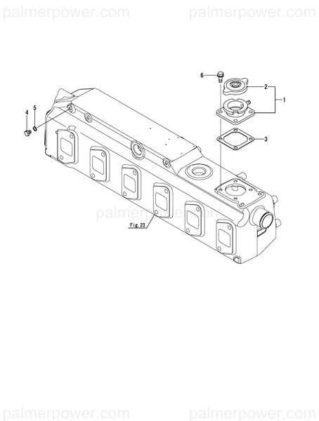 Order YANMAR 129107-44590 Cap, Radiator
