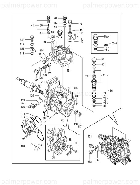 Order YANMAR 158553-51680 Gasket, Timer
