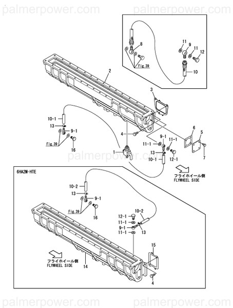 Order YANMAR 126660-49440 Gasket, In/Out
