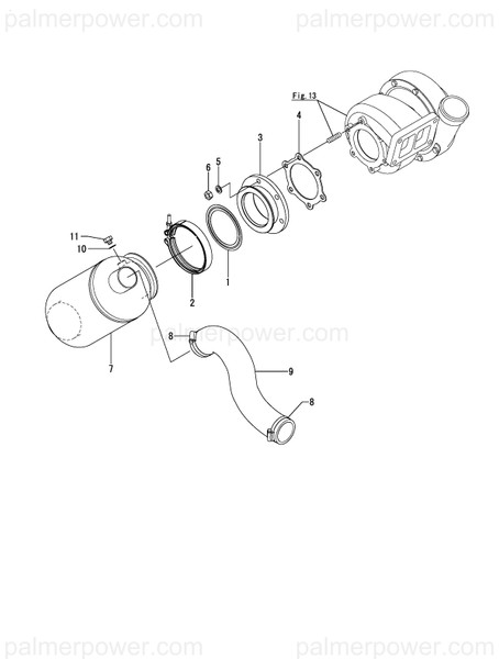 Order YANMAR 127677-13510 Adapter,Mixing Elbow
