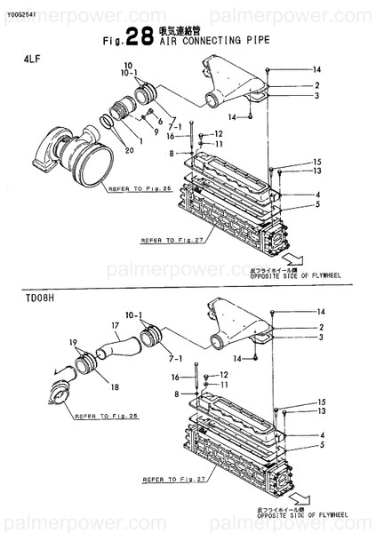 Order YANMAR 126635-18143 Gasket, Air Duct