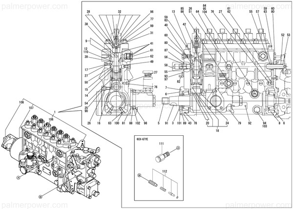 Order YANMAR 144626-51521 Screw, Rack Lock