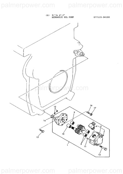 Order YANMAR 26717-100002 Nut, M10