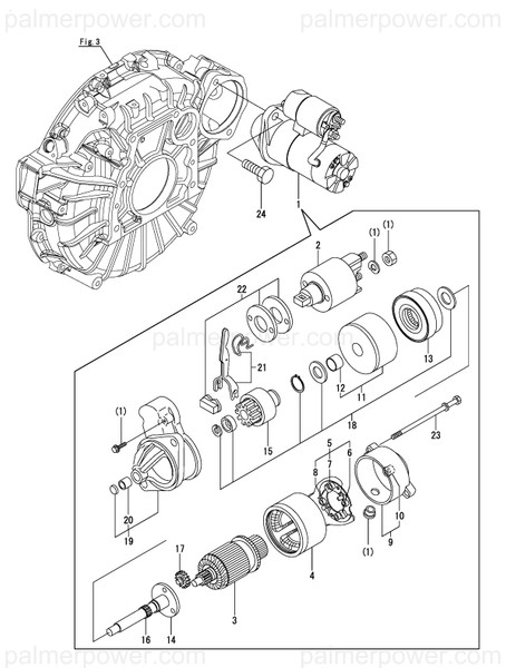 Order YANMAR 129698-77101 Armature Assy