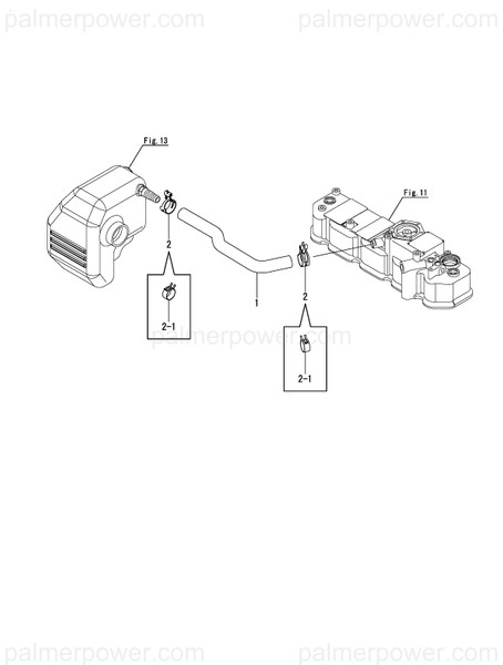 Order YANMAR 124398-49700 Clip, Hose 24.0
