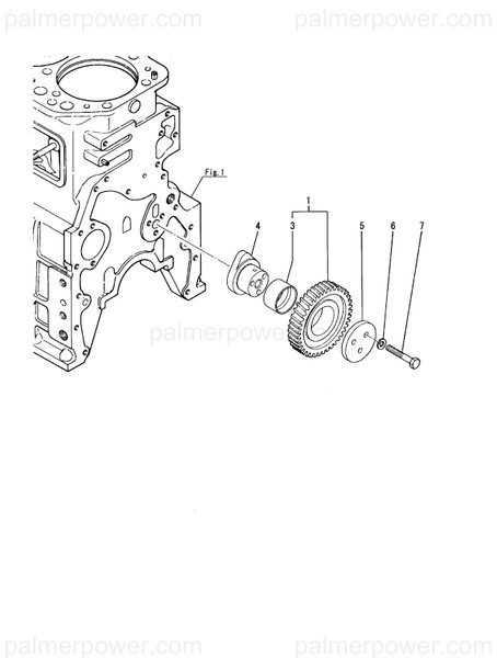 Order YANMAR 127610-25080 Bush, Idle Gear