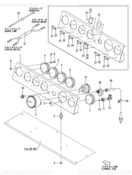 Order YANMAR 42130-551340 Tachometer