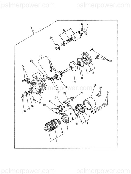 Order YANMAR 119129-77220 Bearing, Needle