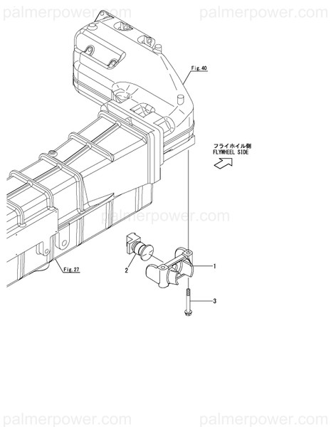 Order YANMAR 26106-080652 Bolt, M8X 65 Plated