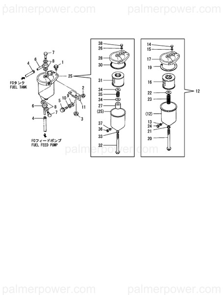 Order YANMAR 26106-100302 Bolt, M10X 30 Plated
