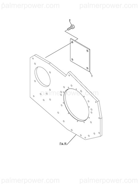 Order YANMAR 26116-120252 Bolt, M12X 25 Plated