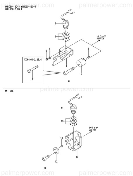 Order YANMAR 26450-100502 Bolt, M10X 50