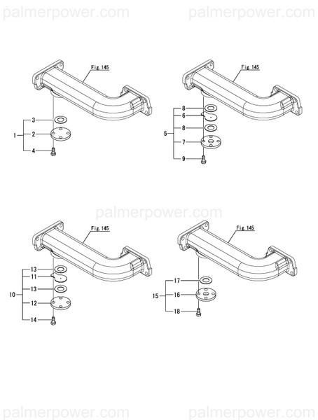 Order YANMAR 23438-015000 Gasket, 5K15X1.5