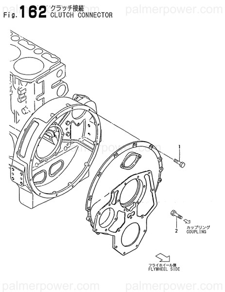 Order YANMAR 26106-120252 Bolt, M12X 25 Plated
