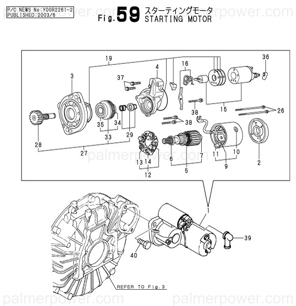 Order YANMAR 171008-77670 Stopper Set, Pinion