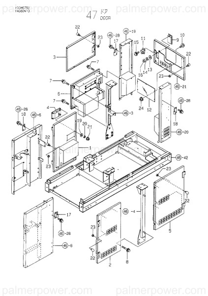 Order YANMAR 26023-040102 Screw, M4X10