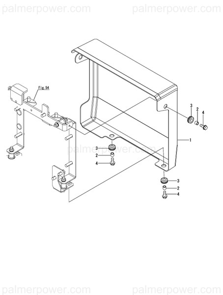 Order YANMAR 120270-67120 Grommet