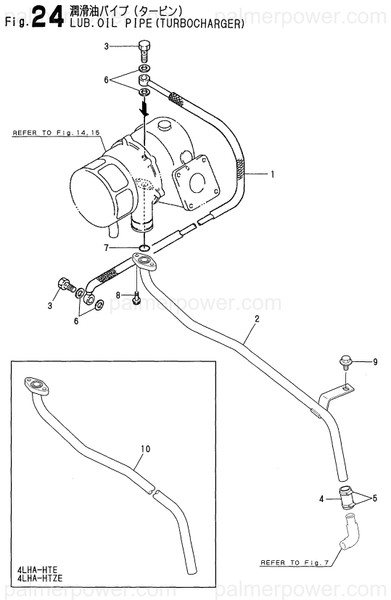 Order YANMAR 24316-000200 O-Ring, 4Dp20.0