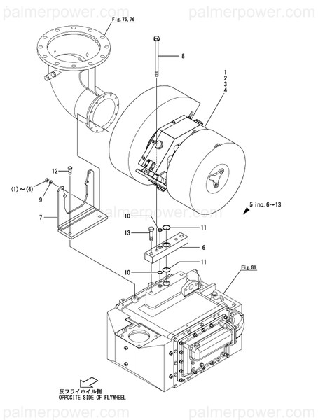 Order YANMAR 24316-000440 O-Ring, 4Dp44.0