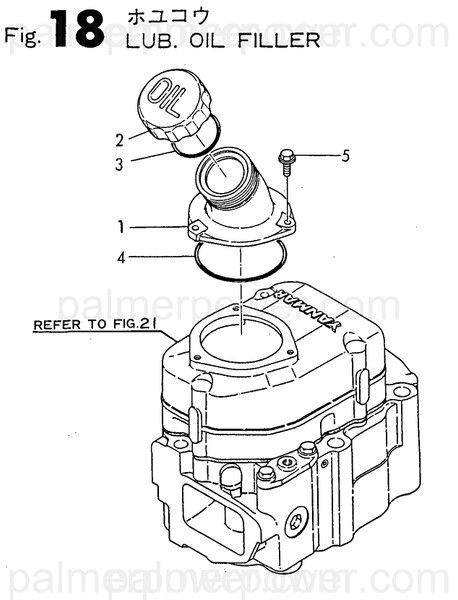 Order YANMAR 24321-000550 O-Ring, 1Ag55.0