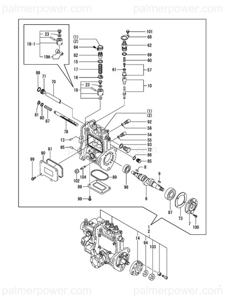 Order YANMAR 129155-51140 Pin, Barrel Lock