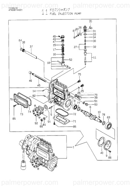 Order YANMAR 129156-51910 Label, Fie Caution
